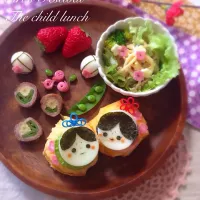 *ひな祭りお子様ランチ*