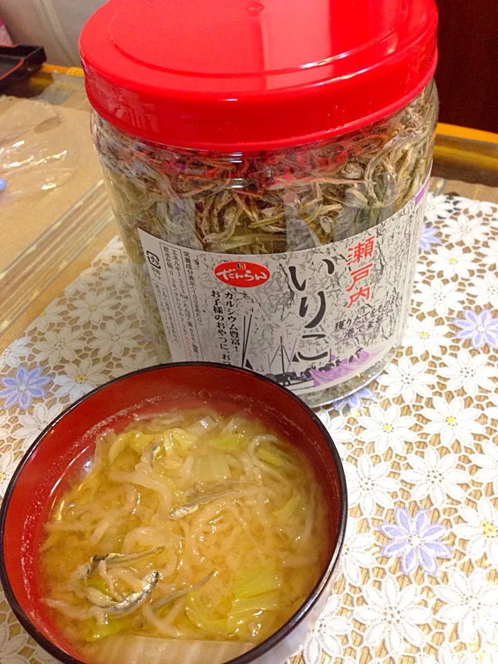 いりこ出しのいりこも食べるよ🍲|yoshikoさん