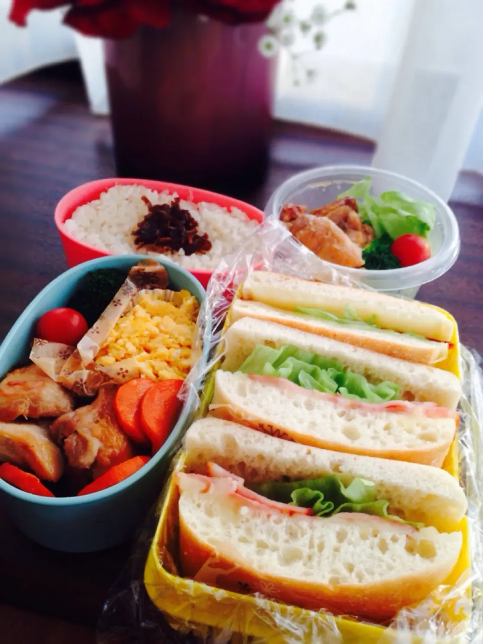 Lunch and light snack for my girl.|Yuriさん