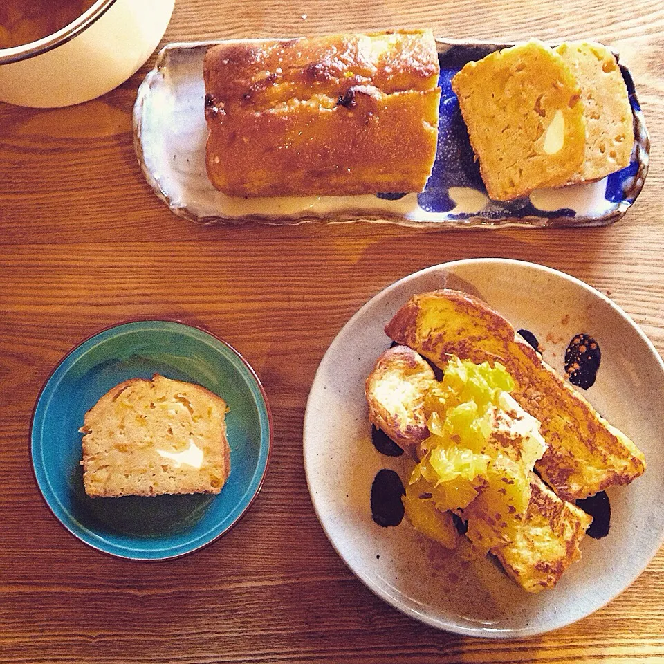 いよかんの行方。甘い朝ごはん。|もこさん