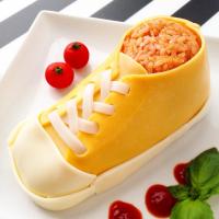 新感覚オムライス☆スニーカーデコ