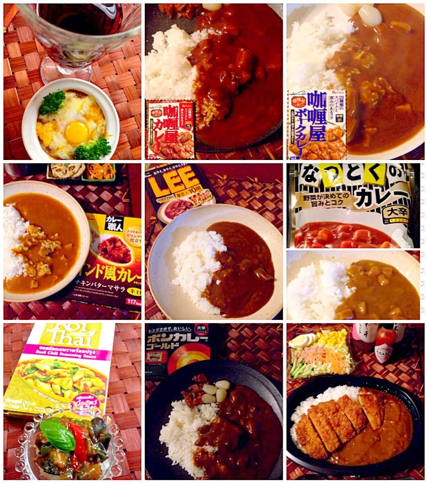 Midnight Hot curry🍛真夜中の夜食カレー達😁|🌈Ami🍻さん