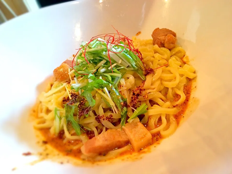 Snapdishの料理写真:紅蠍  汁なし担々麺🍜|おかっぴーさん