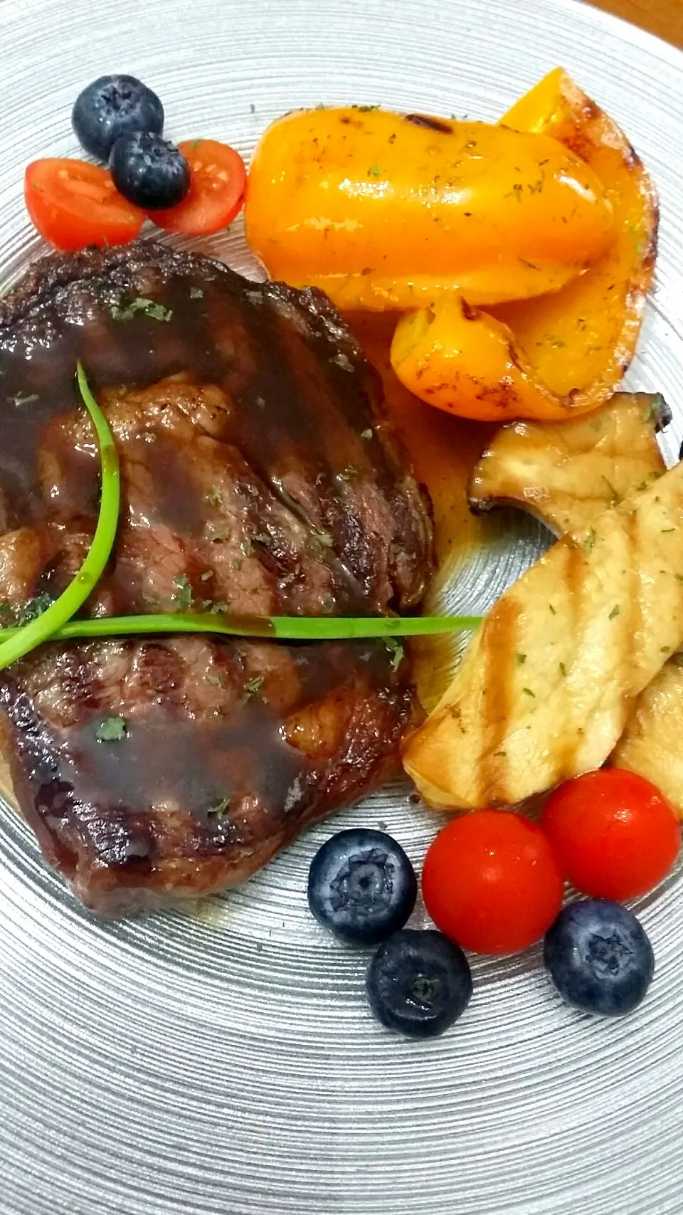 리바이스테이크(rib eye steak)|손명숙さん