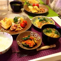 Snapdishの料理写真:今夜の夕食|mintさん