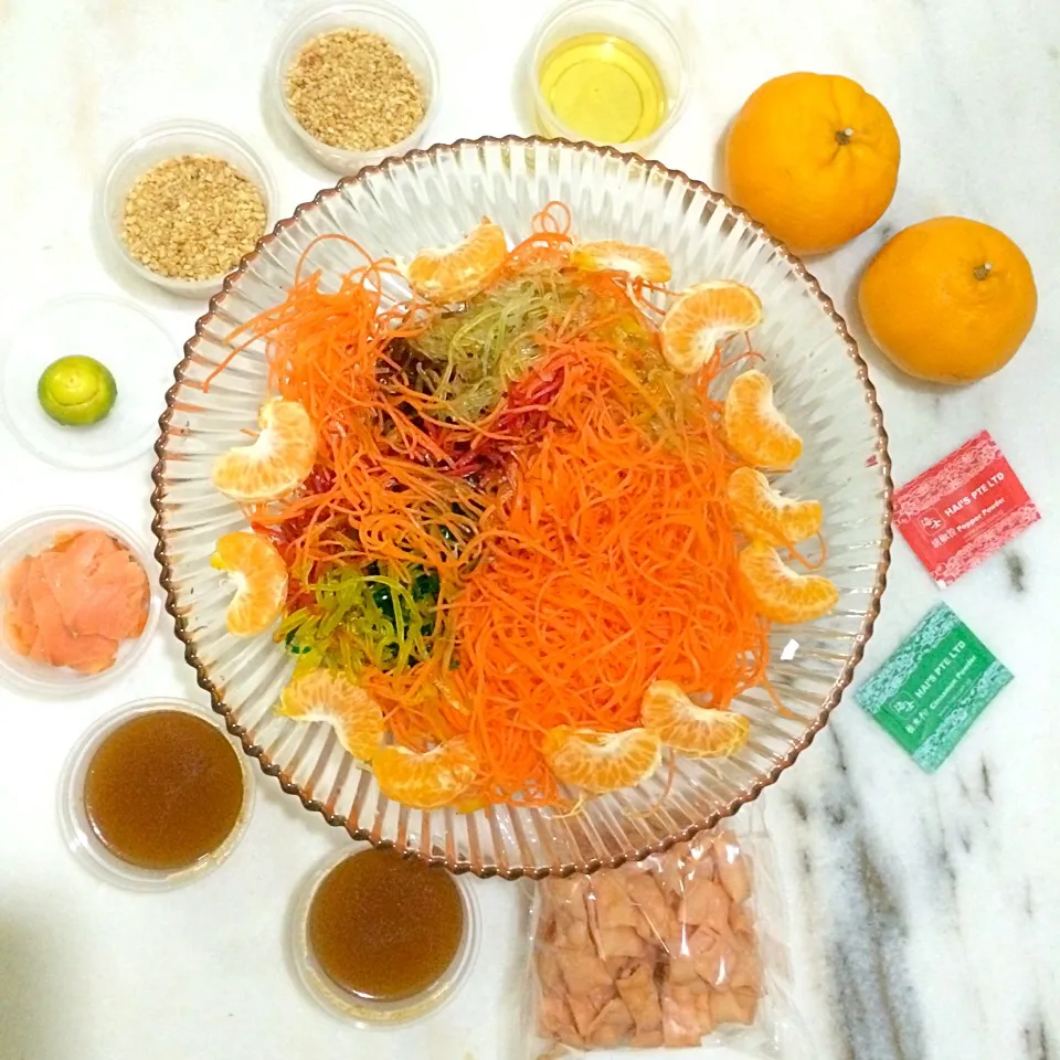 Lo Hei|Trish Wongさん