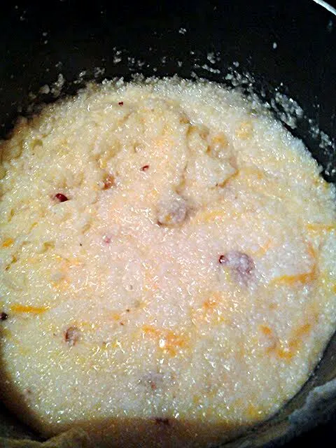 I Cooked Hot & Comforting Cheese Grits with Bacon for #Breakfast/Brunch #Pork #Main dish ❤ ❤ ❤|Alisha GodsglamGirl Matthewsさん