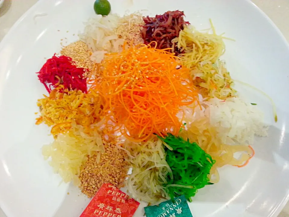 Yusheng  ...cny salmon fish salads|rufvalさん