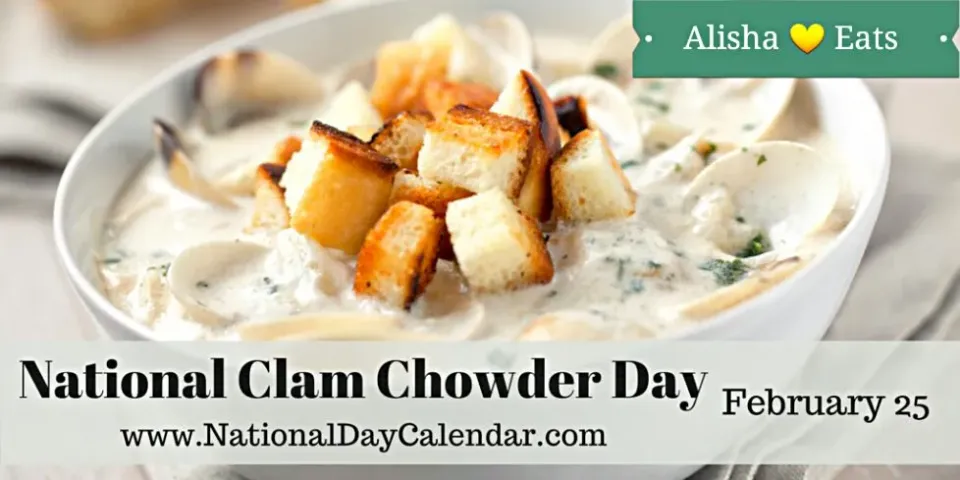 Snapdishの料理写真:😋HAPPY NATIONAL CLAM CHOWDER DAY 😋 #FoodDay #Soup/Stew #Seafood #Main dish  ❤ ❤ ❤|Alisha GodsglamGirl Matthewsさん