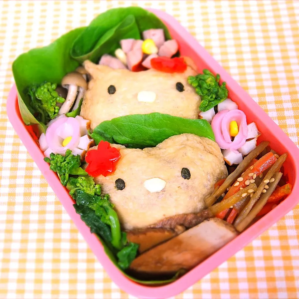 キティ稲荷弁当|MAYUKOさん