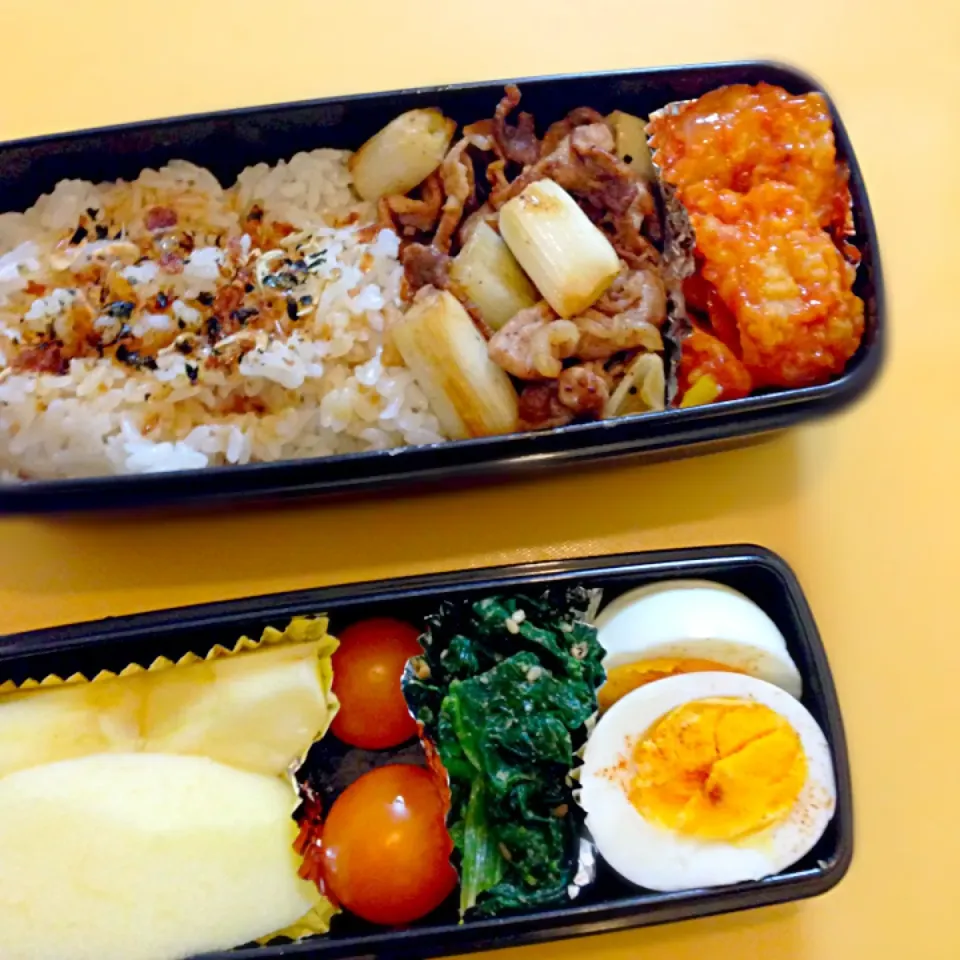 Snapdishの料理写真:中学生男子弁当_20150226|caori ytさん