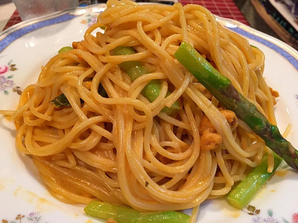 アスパラウニクリーム♪|tku🍅🍝🍜🍝🍜🍝🍅さん