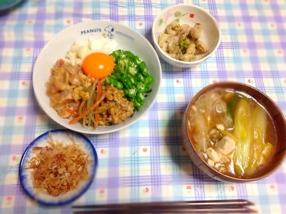 ねばねば丼🙏|あやたんさん