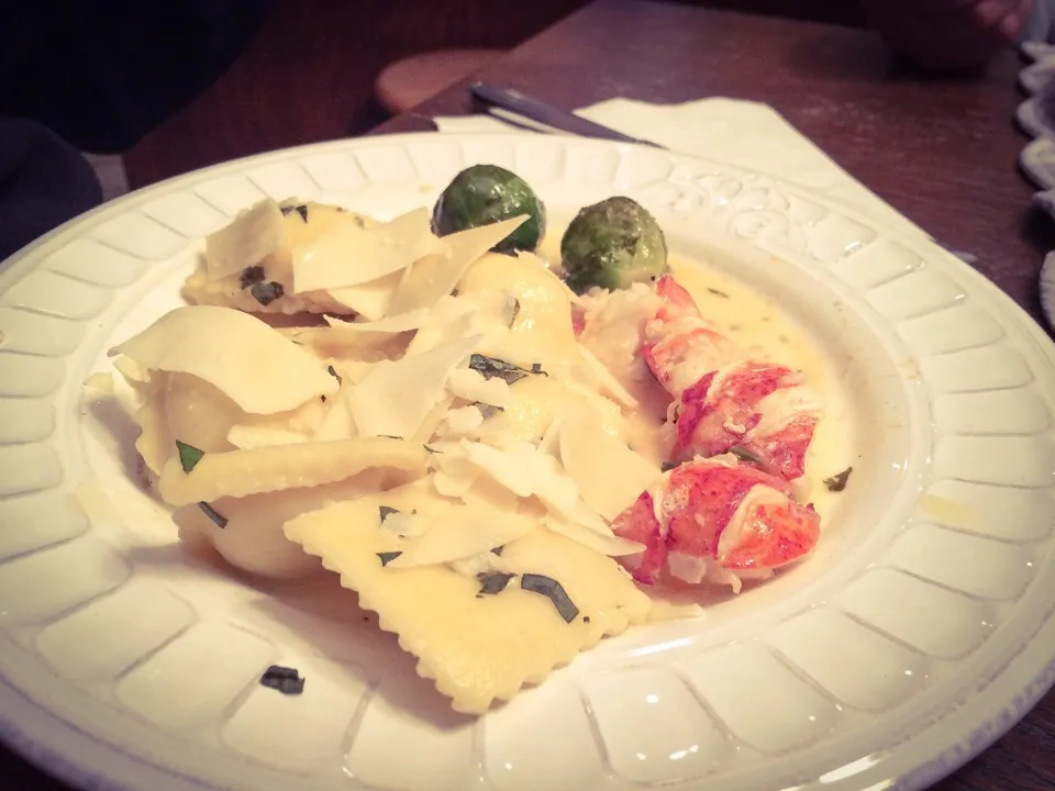 Lobster and raviolli|chef_MelissaWさん