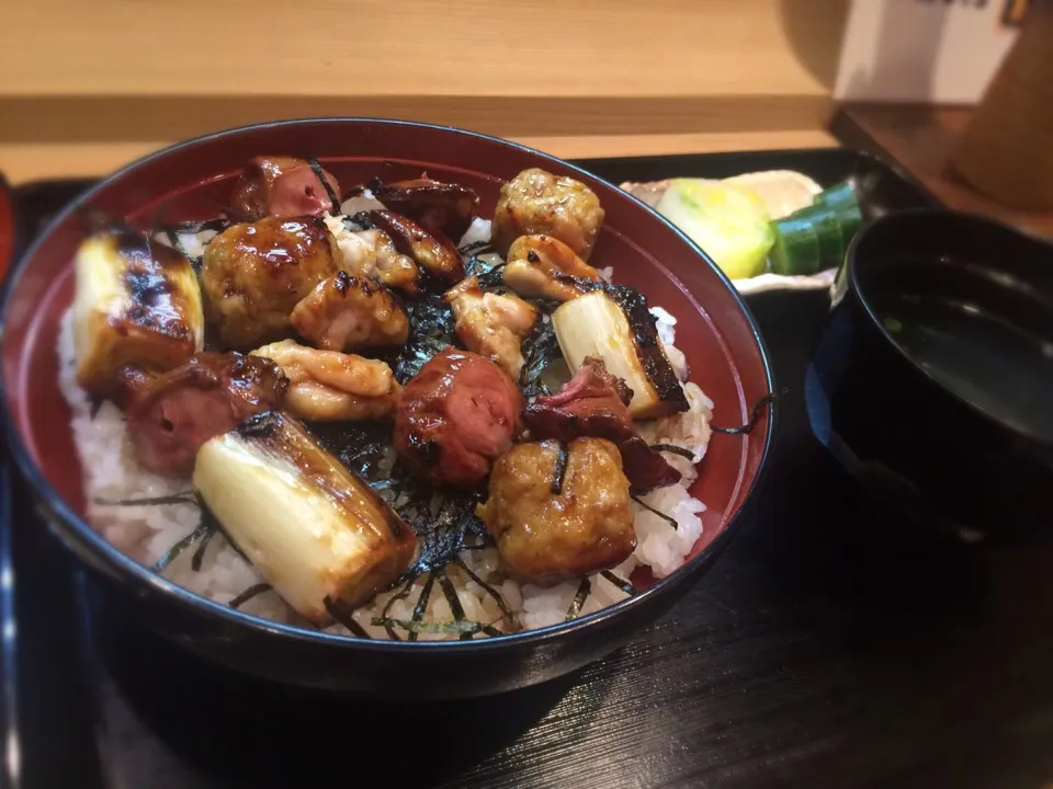 Snapdishの料理写真:焼き鳥丼|Kyoko Soejimaさん