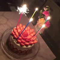 誕生日ケーキ|Riiii♡*。さん