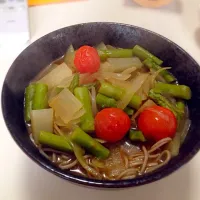 野菜たっぷりカレーそば|ちひろさん