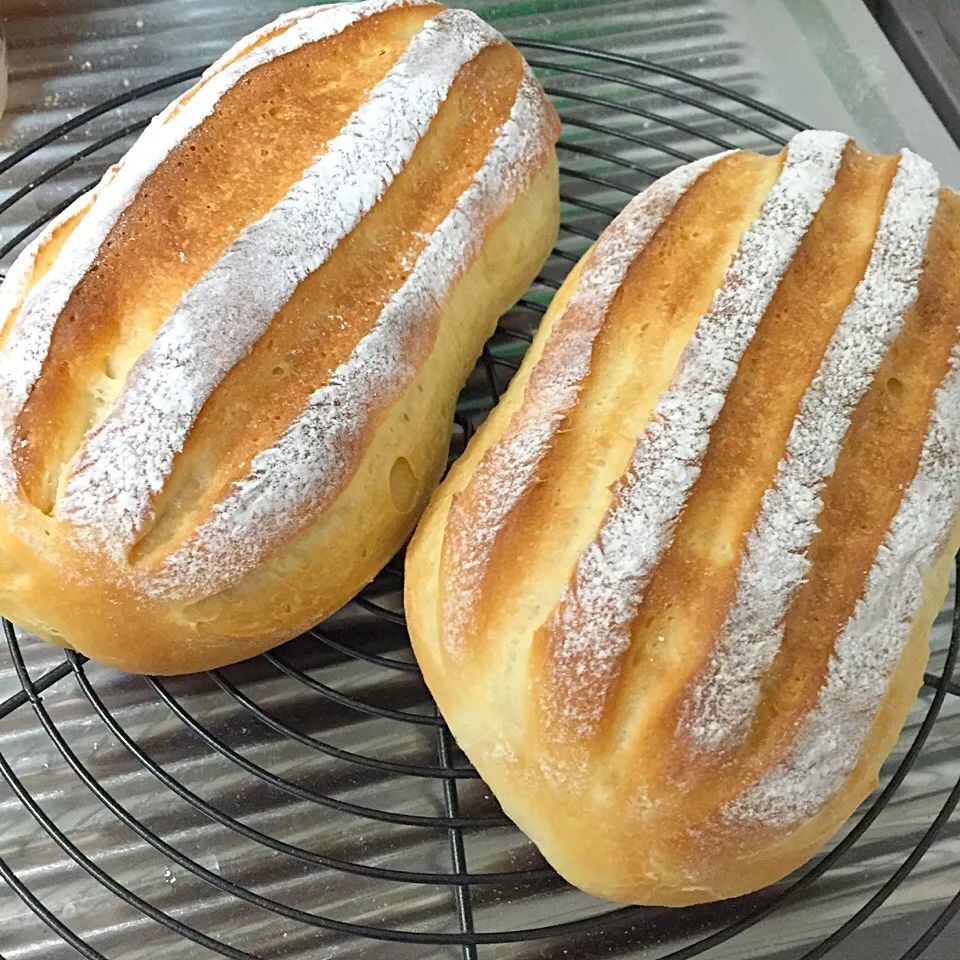 うりぼうパンことミルクハース、焼けました♪|ゆえさん