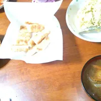 さつまいも焼き、にんじんのナムル、カレースープ、さつまいもサラダ|まみこさん