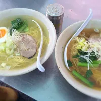 Snapdishの料理写真:モヒカンらーめん醤油ラーメン