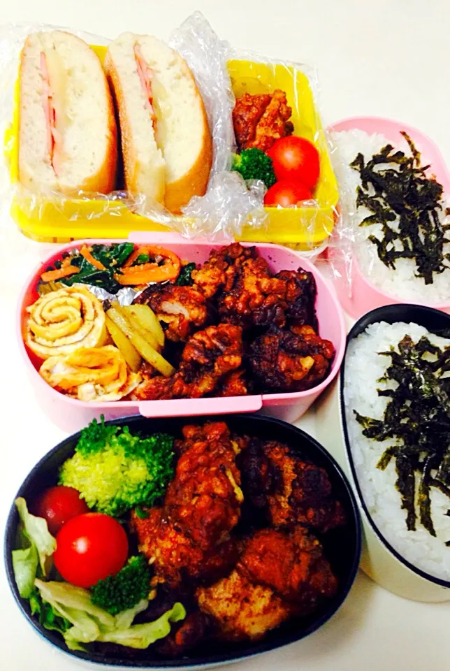 Snapdishの料理写真:TGIF. Lunch for girls on 27 February 2015|Yuriさん