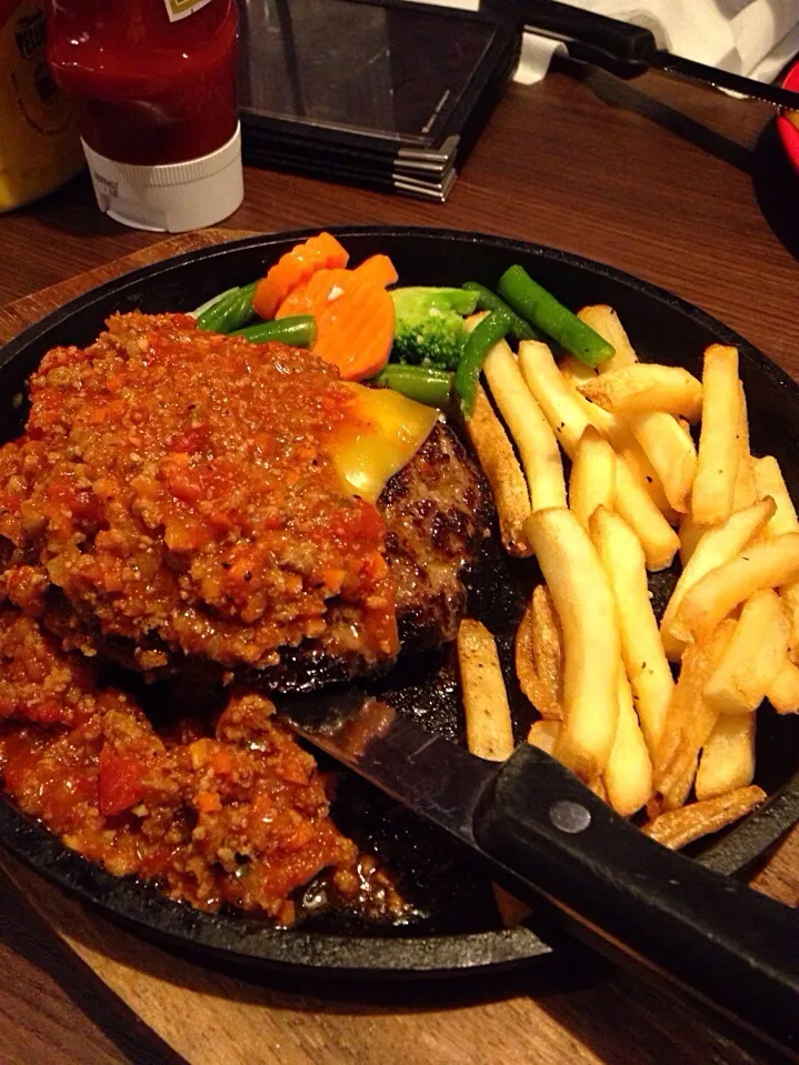 Chilli Burger Steak|🍑Foodtrip Unlimited🍴さん