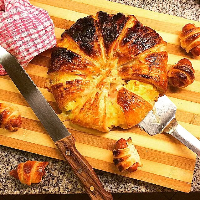 Bacon Cheese and Eggs Crescent Ring, Bon appétit!|Yuka Nakataさん