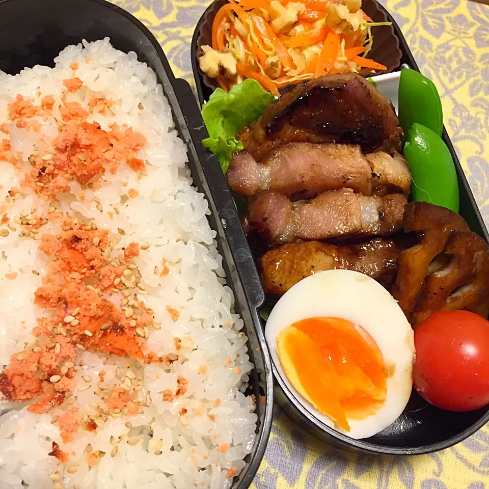 ひっそり復活 0227 今日のパパお弁当|江口亜梨子さん