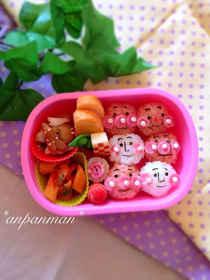 1歳の娘に♡ころころアンパンマントリオ弁当♡|Ayumi Furukawaさん