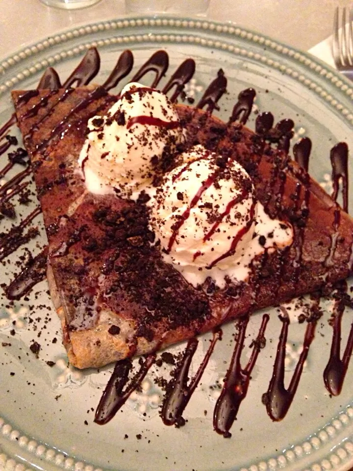 Oreo cookies & cream crepe|Alyssa Oliverさん