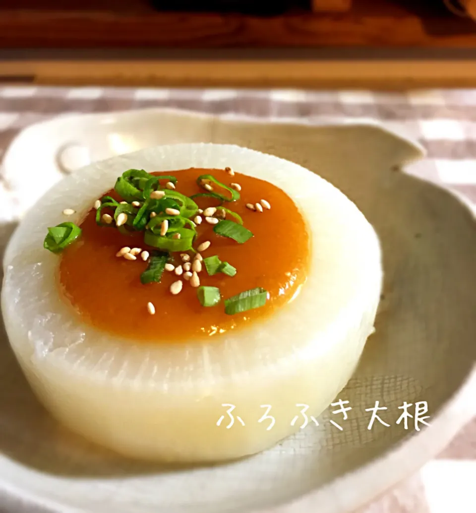 Snapdishの料理写真:ふろふき大根|Sachiyo Tanakaさん