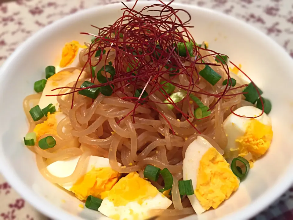 Yumiちゃんの糸コンニャクとゆで玉子の炒め煮♬*゜出来ました♡|まるちゃんさん