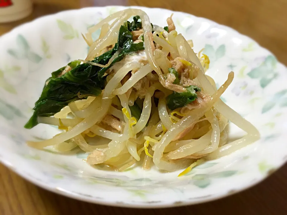 ツナともやしのマョ醤油*\(^o^)/*|Hiroko Suzukiさん