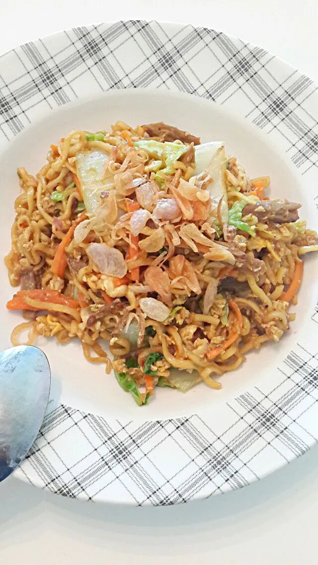 bakmie jawa #miegoreng#indonesianfood#friednoodle|amalia sariさん