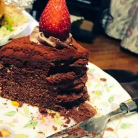 Snapdishの料理写真:チョコレートケーキ|natsuhaさん