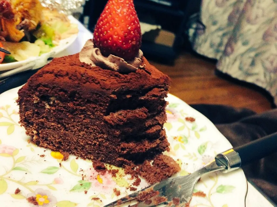 Snapdishの料理写真:チョコレートケーキ|natsuhaさん