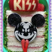 👅KISS👅 Kid's School Lunch!
キッス サンドイッチ キャラ弁