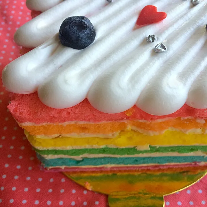 Rainbow Cake|Trish Wongさん