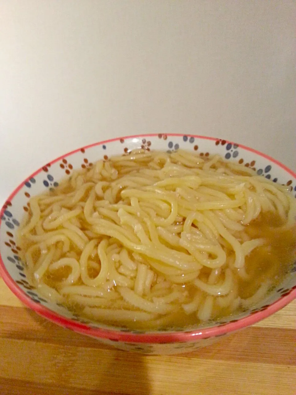 Snapdishの料理写真:ボン、インフル３日目★胡麻油1滴の愛～和風だしラーメン|まーぶるさん