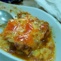 Snapdishの料理写真:Lasagna full mozzarella 😋|Liviana Deviさん