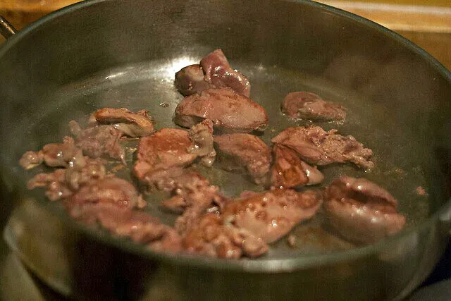 Pan Frying Chicken Liver #Chicken #Meat/Poultry #Side dish 😆 😆 😆|Alisha GodsglamGirl Matthewsさん