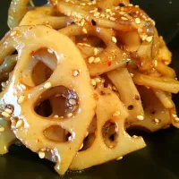 Kinpira Renkon...spicy lotus root|Nigel Nakadaさん