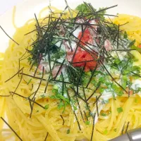 Snapdishの料理写真:タラコパスタ