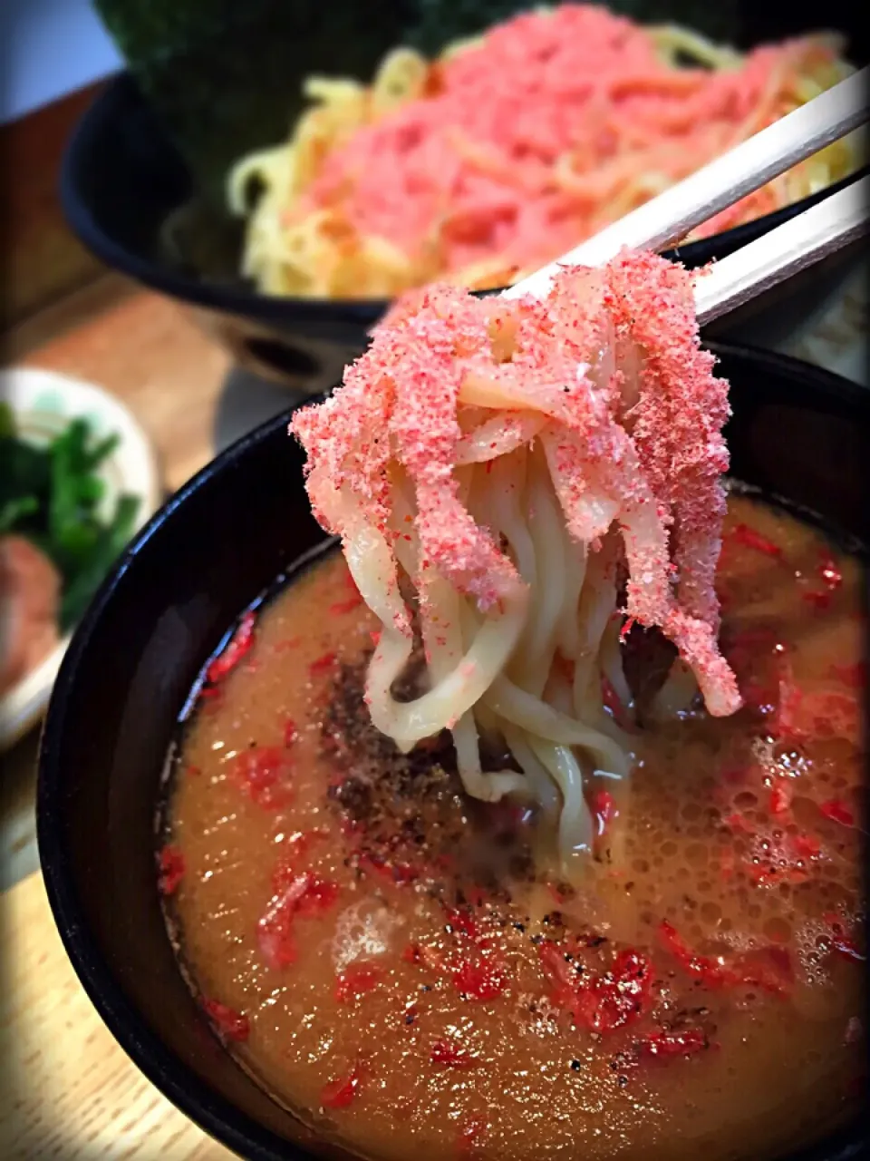 オヤジの散歩シリーズ④  ＠横浜家系侍ラーメンの海老味噌つけ麺♪😋|TETSU♪😋さん