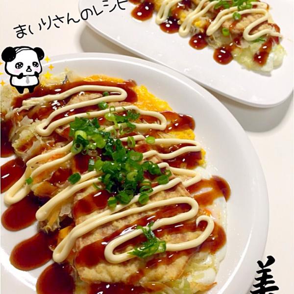 まいりさんの料理 イカの姿フライトロトロ目玉焼きのせ Miyu Snapdish スナップディッシュ Id Xjenya