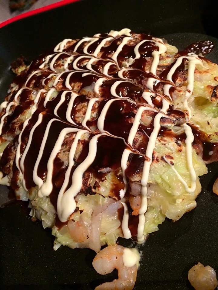 Seafood okonomiyaki...|Nigel Nakadaさん