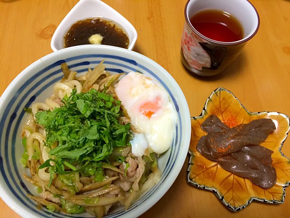 すき焼き風うどん|TFみーさん