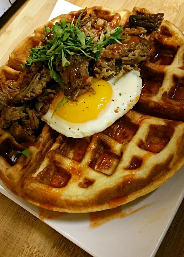 Carnitas and Waffles|Robert Schneiderさん