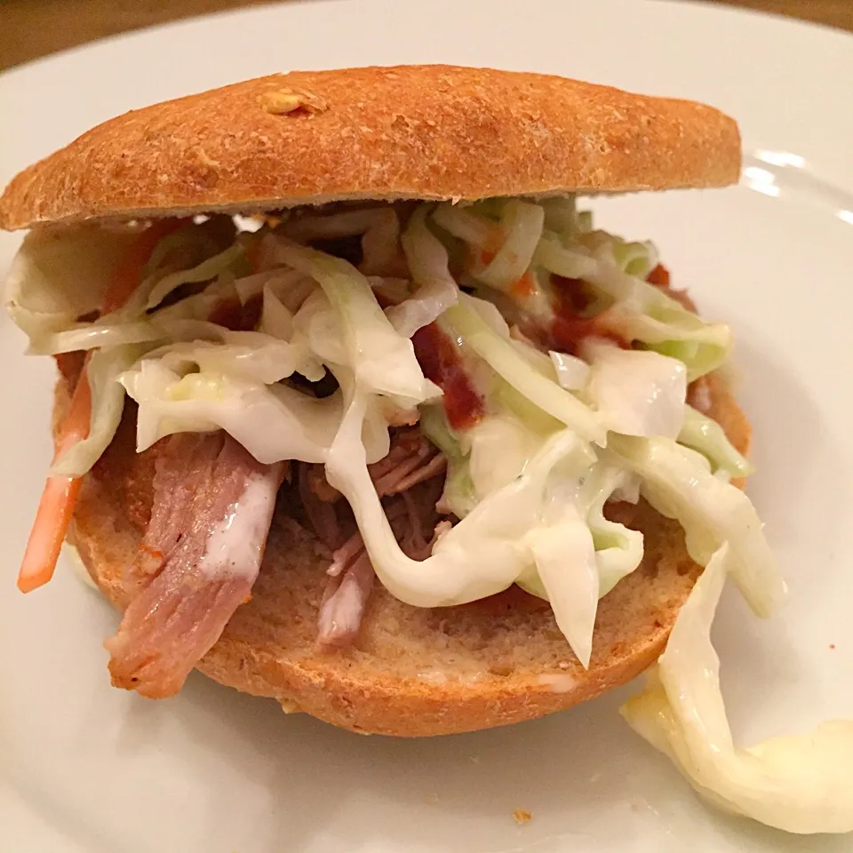 Pulled pork sandwich|mamegohanさん