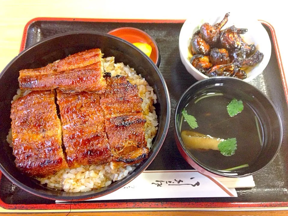 うなぎ丼特上、肝焼き|虎キチ6さん